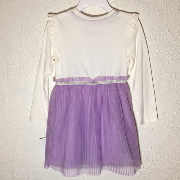 Disney Frozen 2 Long-sleeve Dress - 2T NWT - Picture 4 of 5